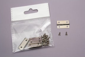 SET 12 DOBRADIÇAS CROMADA 2.5X1.5CM