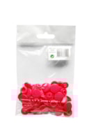 PR * SET 20 BOTOES PRESSAO 1.24CM ROSA FUSHIA