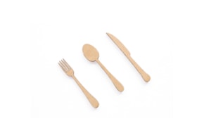 SET 12 TALHERES 1X8.7X0.3CM MDF