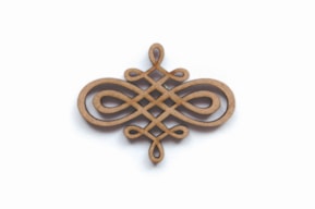 SET 12 FECHOS 6.1x4.6x0.3CM MDF