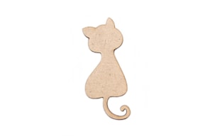 SET 12 GATOS 8x3.3x0.3CM MDF