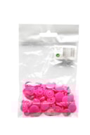 SET 20 BOTOES PRESSAO 1.24CM ROSA