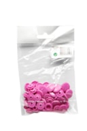 SET 20 BOTOES PRESSAO 1.24CM VIOLETA