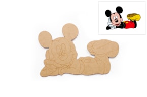 SET 2 MOUSES 35.2x23.6x0.3CM MDF