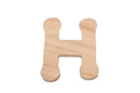 SET 10 LETRAS H 5.6X7X0.6CM CHOUPO