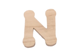 SET 10 LETRAS N 5.7X7X0.6CM CHOUPO