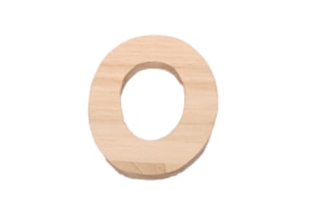 SET 10 LETRAS O 5.9X7X0.6CM CHOUPO