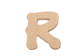 SET 10 LETRAS R 6.6X7X0.6CM CHOUPO