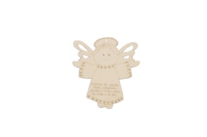 SET 12 ANJOS DA GUARDA 7.4X8X0.3CM CHOUPO