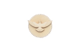 SET 6 PLACAS ESPIRITO SANTO 8x8x03CM CHOPO