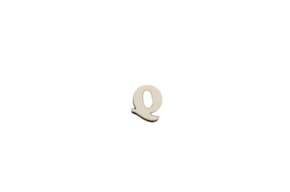 SET 12 LETRAS  Q 1.7x1.5x0.4CM CHOUPO