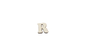 SET 12 LETRAS  R 1.7x1.5x0.4CM CHOUPO