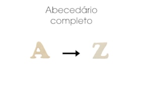 ABECEDARO LETRAS 1.7x1.5x0.4CM CHOUPO