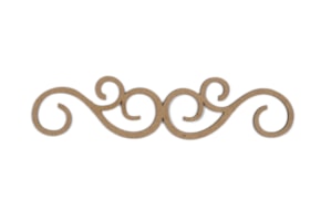 SET 4 CANTOS 18.5X4.6X0.3CM MDF