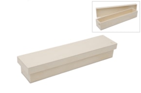 CANDLE BOX WITH LID 35.5X8.5X6.5CM