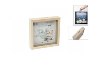 QUADRO MEALHEIRO 17X17X3.7CM C/FUNDO AMOVIVEL