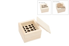 SET 6 TEETH BOXES 6X6X4.5CM