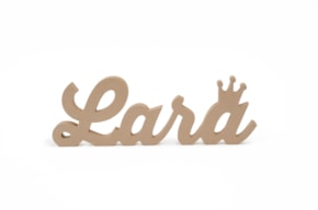 NOME PERSONALIZAVEL C/ COROA ATE 5 LETRAS