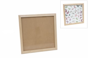 QUADRO 33.5x33.5x1.6CM C/ VIDRO