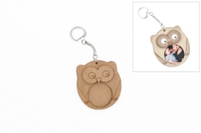 SET 12 PORTA CHAVES MOCHO 6.3X7X0.3CM MDF