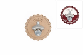 SET 2 APLICACOES ABRE CARICAS D.14.5X0.5CM MDF