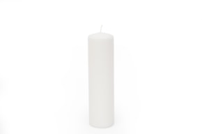 VELA CILINDRICA D.7x25CM BRANCA
