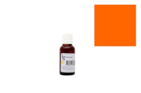 CORANTE HIDROSSOLÚVEL 20ML LARANJA, GRAU COSMÉTICO