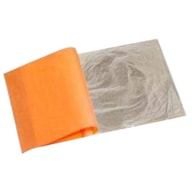 LIVRO 25F. FOLHA DE PRATA 14X14CM