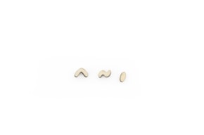 SET 24 ACENTOS 0.5x0.4CM CHOUPO