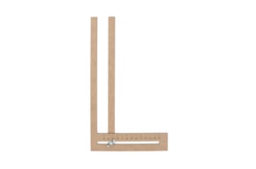 SET 2 REGLAS P/CABELLO 17X30X0.3CM MDF
