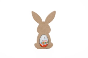 SET 2 COELHOS PARA OVO 11.8X19.1X1.6CM MDF