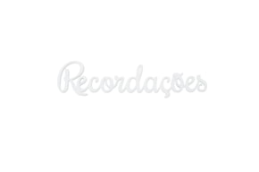 PALAVRA RECORDAÇÕES