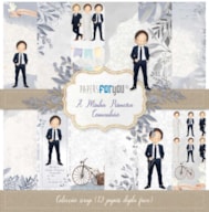 PR * BLOC 12 PAPERS SCRAP 30.5X30.5CM CELEBRATION PFY-2387PT