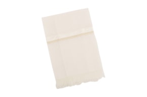 TOALHA C/ RENDA 71X48CM CHAMPAGNE  001PR