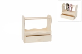 CAIXA 1 GAVETA +SUP. BANDOLETE ONDULADO 29x16x27.5CM