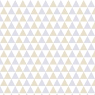 TECIDO 100X150CM PIQUE ADAL 302 TRIANGULOS BEGE/LILAS