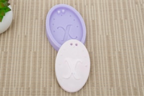 PR * MOLDE SILICONE C/LETRA X 7.5X5.5X1.2CM MLD061