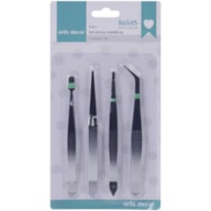 SET 4 PINÇAS METALICAS 12CM ARTIS DECOR