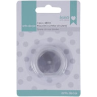 SET 3 LAMINAS CIRCULARES D.28mm ARTIS DECOR