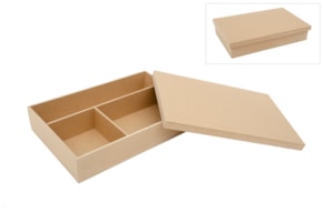 CAIXA DE BATIZADO 38X25x7.5CM MDF