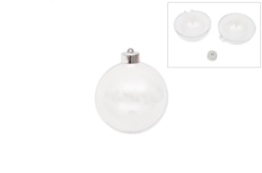 BOLA ACRILICA DIAM. 10CM C/SUPORTE