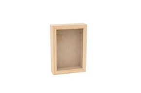 QUADRO C/VIDRO 12x17x4CM C/VIDRO
