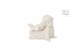 SET 2 LAYING ANGELS 1701  13CM