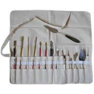 PORTA PINCELES 58 X 47CM ALGODON CRUDO