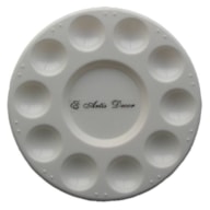 PALETA PLASTICO RED. D.17CM  10 POÇOS