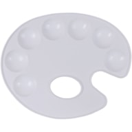 PALETA PLASTICO 7 POÇOS 16.5X14CM