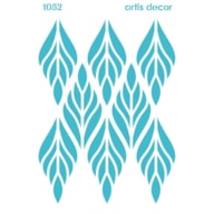 PR * STENCIL 20X28.5CM 1052 FUNDO RAMAGEM