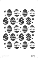 STENCIL 20X30CM   074 OVOS