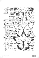 STENCIL 20X30CM  083 BORBOLETAS