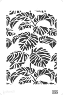 STENCIL 20X30CM  099 FOLHAGEM